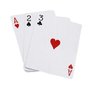 1 készlet 3 lap Monte Mágia Kártya Három Kártya Póker Monte Kártya Trükk Egyszerű, Klasszikus Trükköt Közelről Mágikus Illúzió