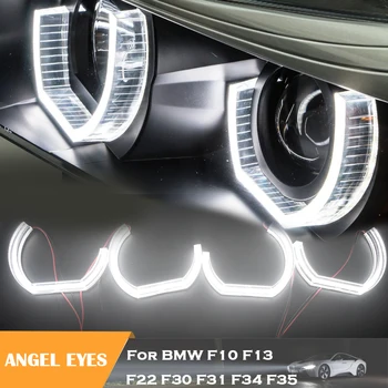 1set angel eyes halo gyűrűk BMW F10 F13 F22 F30 F31 F34 F35 fényszóró DRL NEM hiba automatikus tartozékok