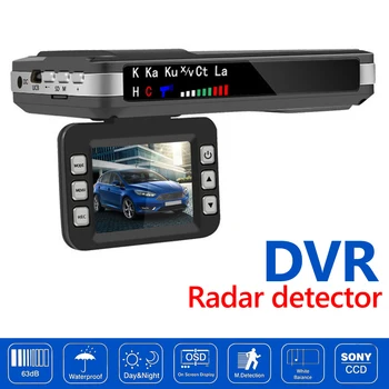 2 Az 1-es Autó Radar DVR Anti Radar Detektor 12 nyelven Vezetés Recorder Video-Kamera-Flow Kimutatása Kamera Autó Érzékelő