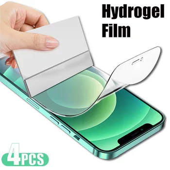 4db Hidrogél Film iPhone 13 12 11 Pro Max 13 12 Mini Védő Fólia iPhone XR XS Max X SE 2020 7 8 6 Plusz 6