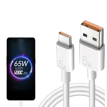 6A Típusú USB-c Kábel Huawei mate 40 P40 p30 pro Megtiszteltetés, Gyors Töltő Kábel 1M A Xiaomi Redmi Megjegyzés 7 8 Pro 6a 8A c-Típusú Kábel