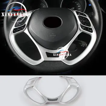 A Toyota CHR C-HR 18-19 Ezüstös ABS Chrome Luxus szellőzés dekoratív fedelét, tartós belső szépítés,1 db