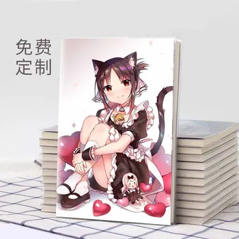 Anime Kaguya-sama: A Szerelem Háború Shinomiya Kaguya Rajzfilm Napló Könyv Notebook Jotter Írószer Diák Kellékek Jegyzettömb Ajándékok