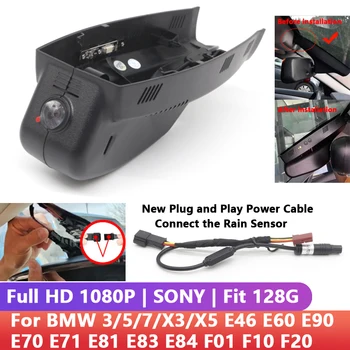 Autó DVR Wifi Videó Felvevő Kamera Full hd 1080P A BMW 3/5/7/X3 / X5 E46 E60 E90 E70 E71 E81 E83 E84 F10 F01 F20 APP Ellenőrzés