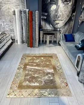 Dekoratív Keleti dísz padló csúszásmentes terítő puha matrac gyerekszoba szőnyeg nappali otthona beltéri runner