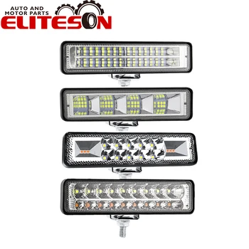 Eliteson 2DB LED Világítás A gépkocsi-Ködlámpa Automatikus LED-Bár 54W 72W 6000K 6500K Reflektorok 4x4-es Fényszórók Teherautó Off Road ATV TEREPJÁRÓ