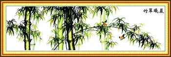 Hajnal bambusz keresztszemes készlet 18ct 14ct 11ct gróf nyomtatott vászon varrás, hímzés DIY kézzel készített kézimunka