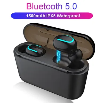 Ikrek Bluetooth Fülhallgató Fejhallgató A Blackview BV9100 BV6100 A80 Pro BV9800 BV9500 Plusz Vezeték nélküli Fülhallgató Mikrofon