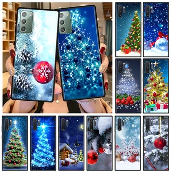 Karácsonyfa Puha tok Samsung Galaxy Note 10 Plusz 10Lite 9 20 Ultra 8 M31 M31s M51 M30s M62 M12 M21 a51-es Telefon Fedél