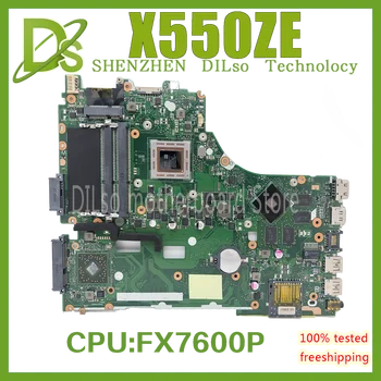 KEFU X550ZE Az ASUS VM590Z X550ZE X550ZA Laptop Alaplap X550ZE Alaplapja rev2 szerint.0 type1 LVDS felület type2 EDP teszt
