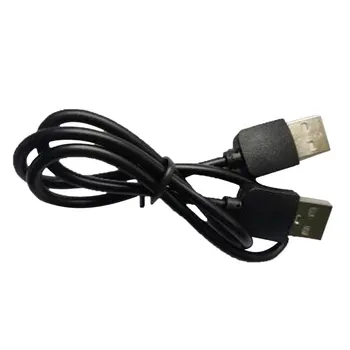 Kiváló Minőségű Fekete USB 2.0 férfi Férfi M/M Kiterjesztését Csatlakozó Adapter kábel Kábel Vezeték Nagykereskedelmi raktáron!!!