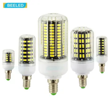 LED izzók fénye AC220V 110V Magas Minőségű Led lámpa Ultra Magas világító SMD led E27 Csillár e14 360 fokos led világítás