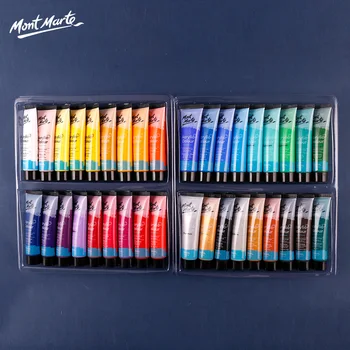 Mont San acrylcolor Festék Készlet 36/48 Színek 36ml a Vászon, Fa, Szövet, Bőr, Karton, Papír, MDF, valamint Kézműves