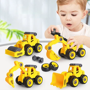 Mérnöki Jármű Játékok Műanyag Építési Kotrógép Traktor Billencs Ajándékok Brinquedos Menino