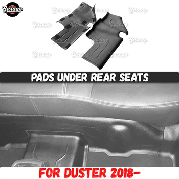Párna alatt a hátsó ülések a Dacia Duster 2018- / Renault Duster 2021 - ABS műanyag tartozékok megvédi a szőnyeget, belső fröccsöntés