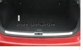 Rozsdamentes acél Hátsó csomagtartó védelme lökhárító lemez, öntvény fedél belső alkalmas Volkswagen Golf 7 GTI 7 Mk7 2014 1db per set