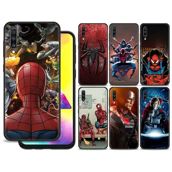 Wolverine Marvel Spiderman Samsung Galaxy A50 A70 A80 A90 A10s A20s A10e A01 A21s A12 A32 5G A10 A20 a30-as A40 Puha tok Shell