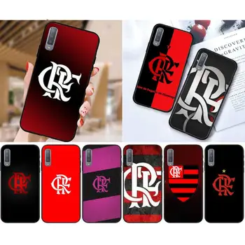 Zororong Luxus Clube de Regatas do Flamengo Logó Telefon tok Samsung Galaxy S10 20 Note10 20 a30-as 50 70 71 Plus Ultra