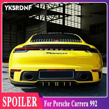 Új divat, Sport design Szénszálas Auto Spoiler Alkalmas Porsche 992 sport design szénszálas hátsó spoiler FRP anyag