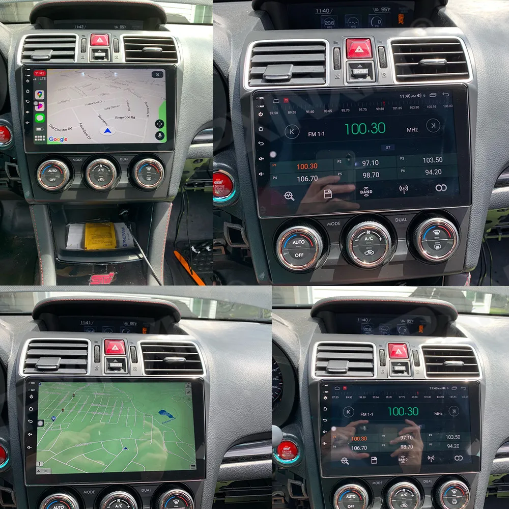 Autó Rádió DSP DVD Lejátszó Subaru WRX 2016-2021 Android 4G+64G Kormánykerék GPS Navigációs 1080P Video-Fej Egység Sztereó 9
