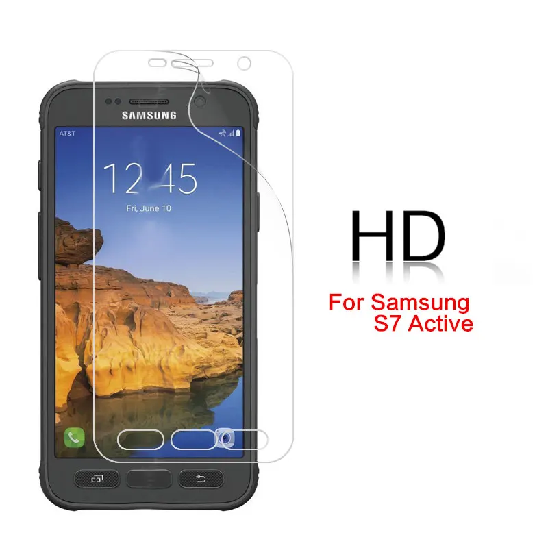 Matt, Tükröződésmentes Fólia Samsung S7 S8 S9 Aktív Edge Plus S7272 S7582 Stílus Duos LTE HD Világos, Fényes Fólia képernyővédő fólia 1