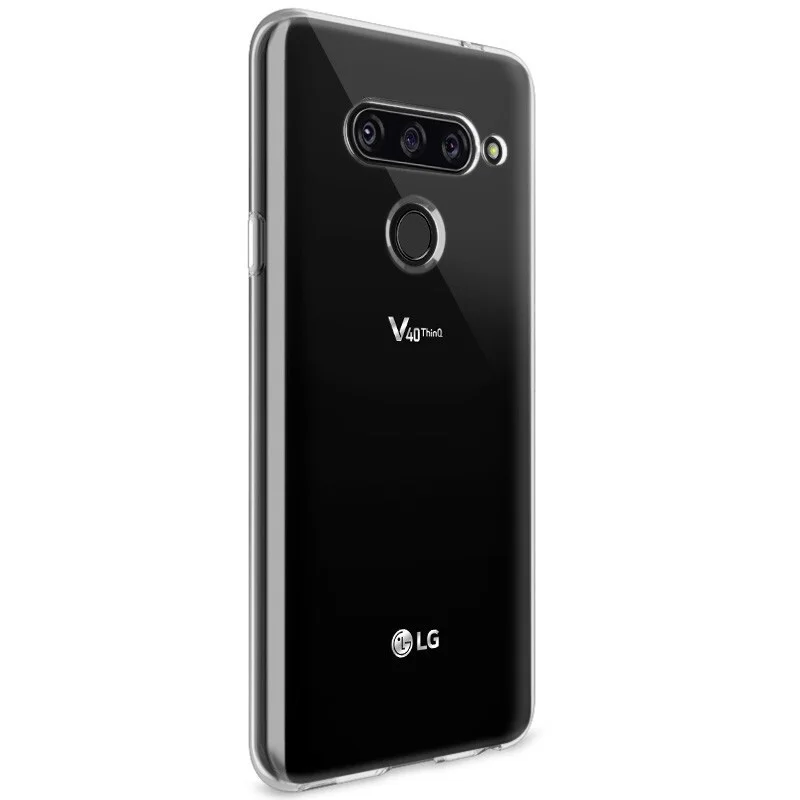 Ultra Vékony, Világos Telefon Esetében Az LG K30 2019 G8-G7-G6 Esetben Puha Szilikon hátlap LG V40 V30 V30S Esetben kopogásgátló TPU Capa 5