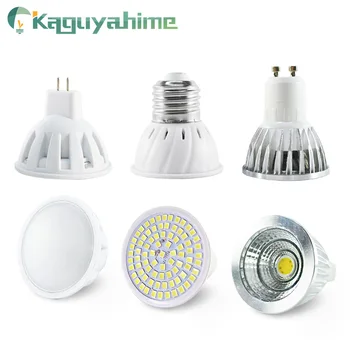 Kaguyahime 220V E27 MR16 GU10 LED fényszóró Izzó 240V AC Bombillas LED Lámpa Spot Lámpa SMD2835 Lampara Nagy Fényerejű Dekoráció Otthon